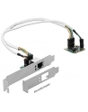 DeLOCK Mini PCIe I / O PCIe half size 1 x Gigabit LAN Low Profile, LAN Adapter - nr 6