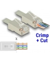 DeLOCK RJ45 Crimp + Cut tool set - nr 20
