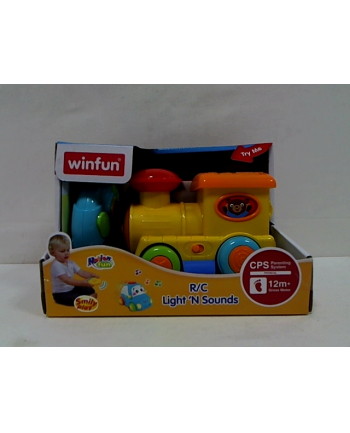 anek - smily play Pojazd sterow.z kierownicą-lokomotywa Smily 01156