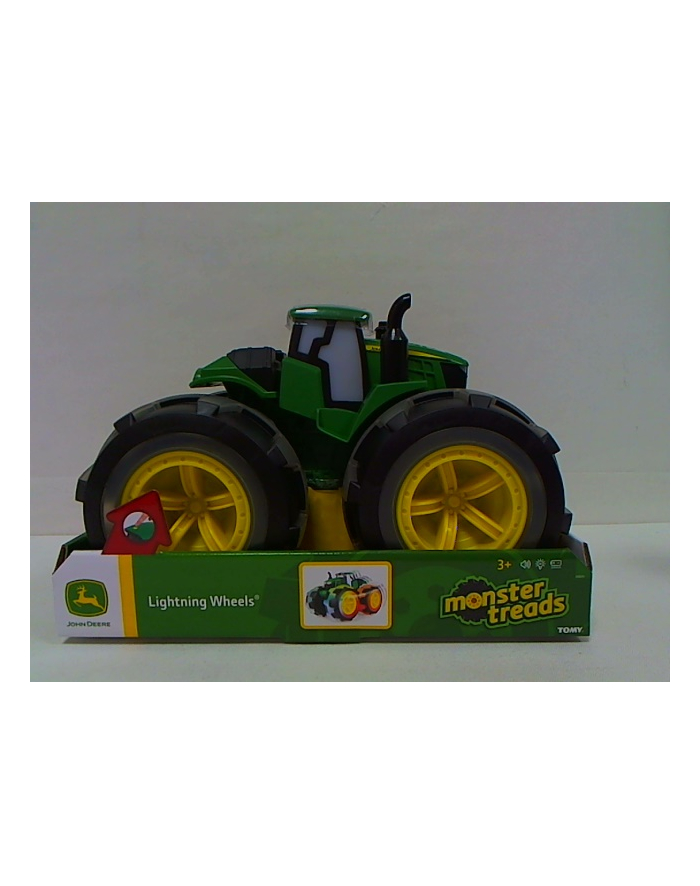 TOMY.John Deere Mega traktor świecące opony 46644 główny