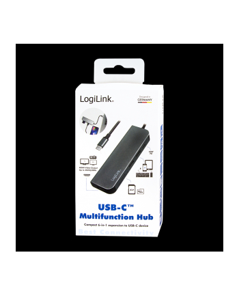 logilink Hub Wielofiunkcyjny USB-C Czytnik kart HDMI PD