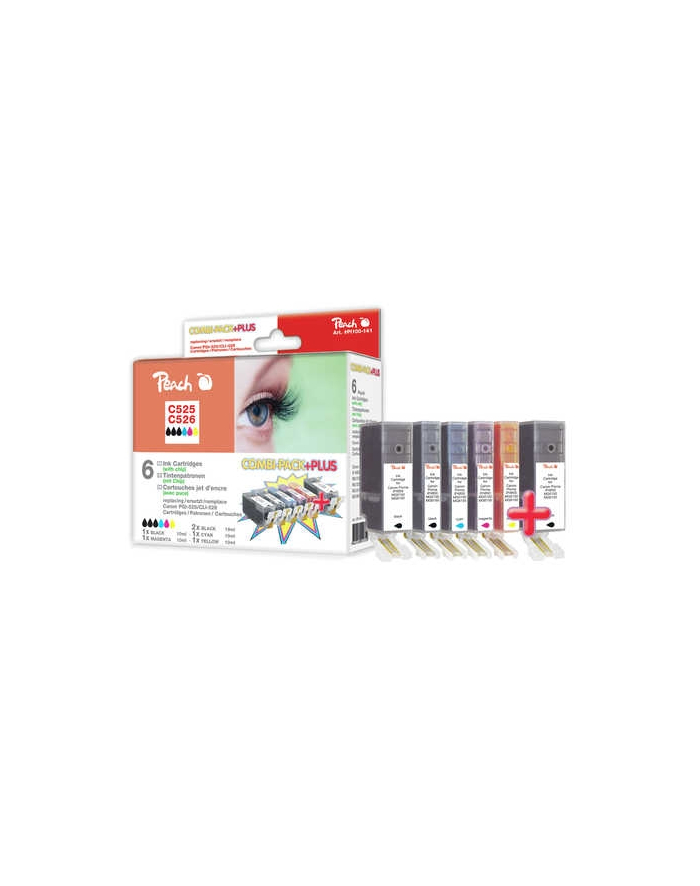 PEACH ink MP + compatible with PGI-525 / CLI-526XL główny