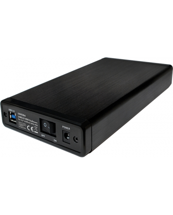 logilink Zewnętrzna obudowa HDD 3.5 cala, SATA, USB3.0, Czarna Aluminiowa