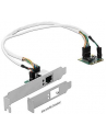 DeLOCK Mini PCIe I / O PCIe half size 1 x Gigabit LAN Low Profile, LAN Adapter - nr 6