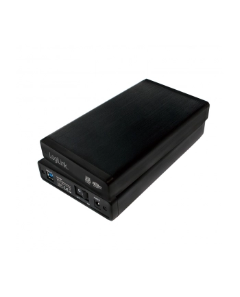 logilink Zewnętrzna obudowa HDD 3.5 cala, SATA, USB3.0, Czarna Aluminiowa nr 1