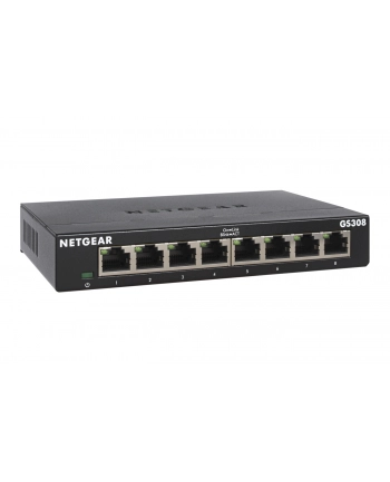 Netgear GS308-300PES, Switch (Black) nr 1