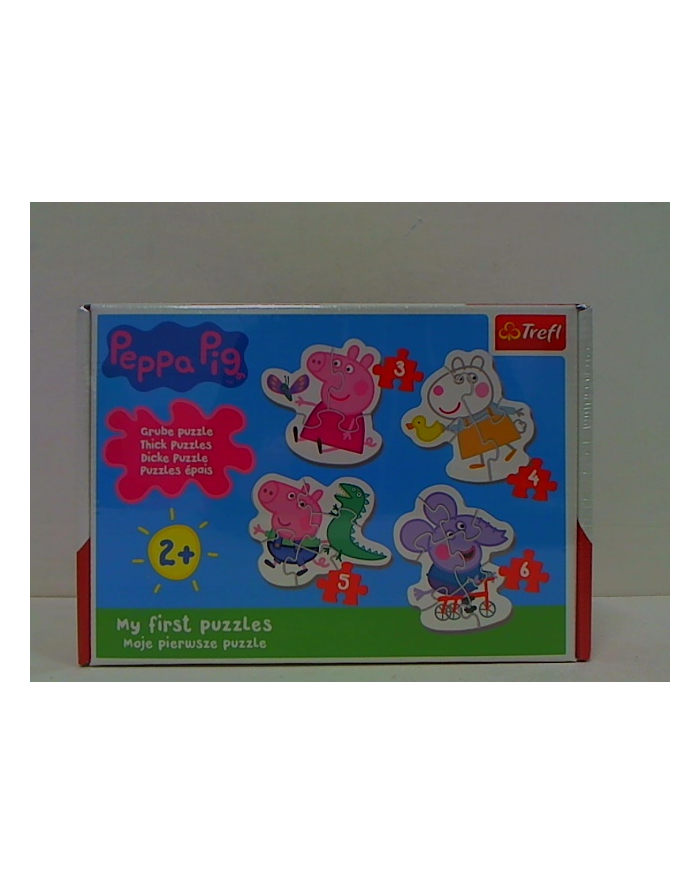 trefl PUZZLE BABY CLASSIC Urocza świnka Peppa 36086 główny