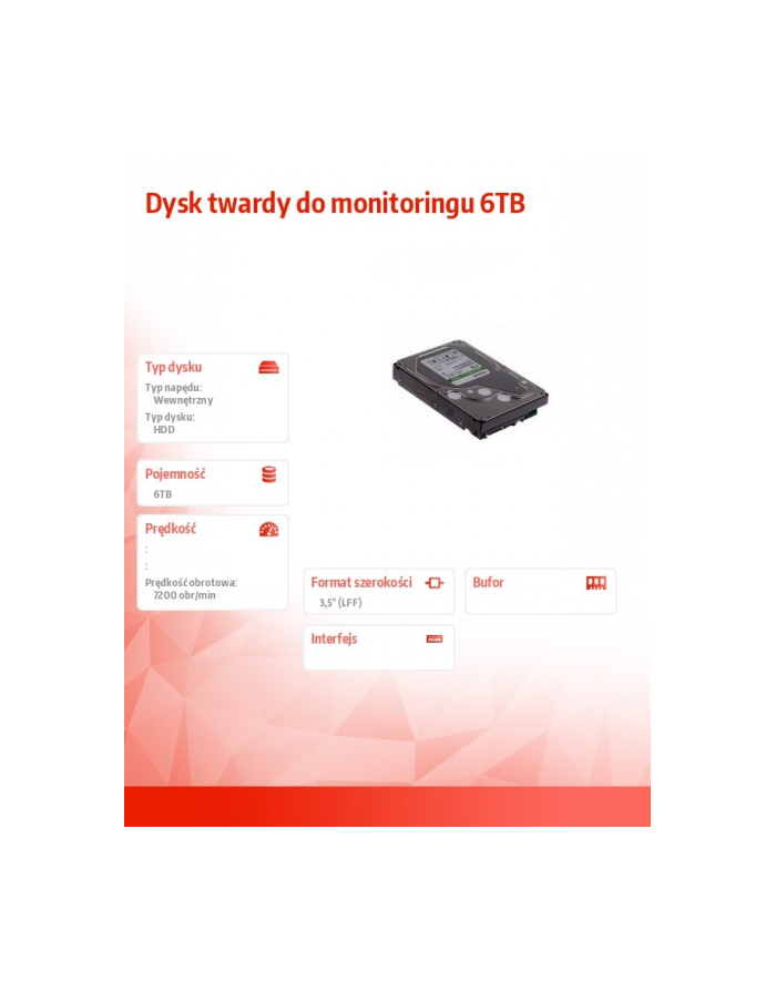 axis Dysk twardy do monitoringu 6TB główny