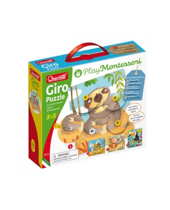 dante Montessori Puzzle zwierzęce Giro 0611