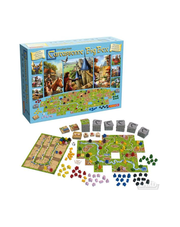 bard Carcassonne Big Box 6 gra MINDOK główny