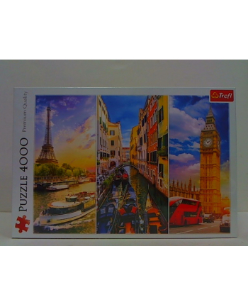 Puzzle 4000el Wycieczka po Europie.  45009 Trefl