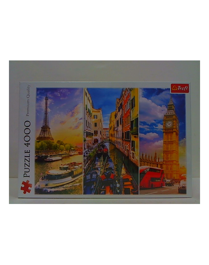 Puzzle 4000el Wycieczka po Europie.  45009 Trefl główny