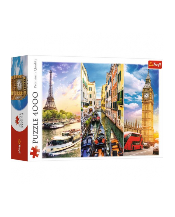 Puzzle 4000el Wycieczka po Europie.  45009 Trefl