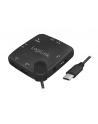 logilink Hub USB 2.0, 3 porty z czytnikiem kart OTG, USB Typ-C - nr 9