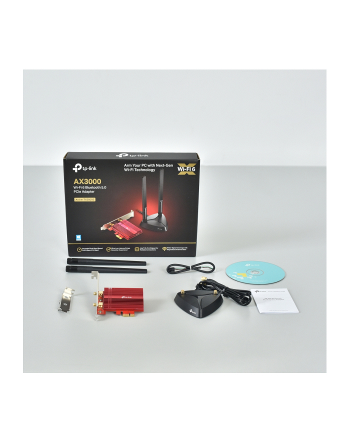 tp-link Karta sieciowa Archer TX3000E PCI-E WiFi AX30000 BT 5.0 główny