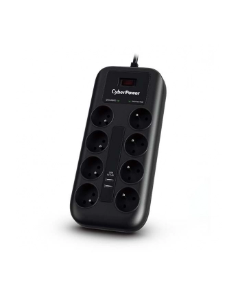 cyberpower Listwa przeciwprzepięciowa 8 gniazd FR, P0820SUF0-FR nr 2