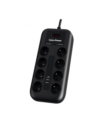 cyberpower Listwa przeciwprzepięciowa 8 gniazd FR, P0820SUF0-FR nr 1