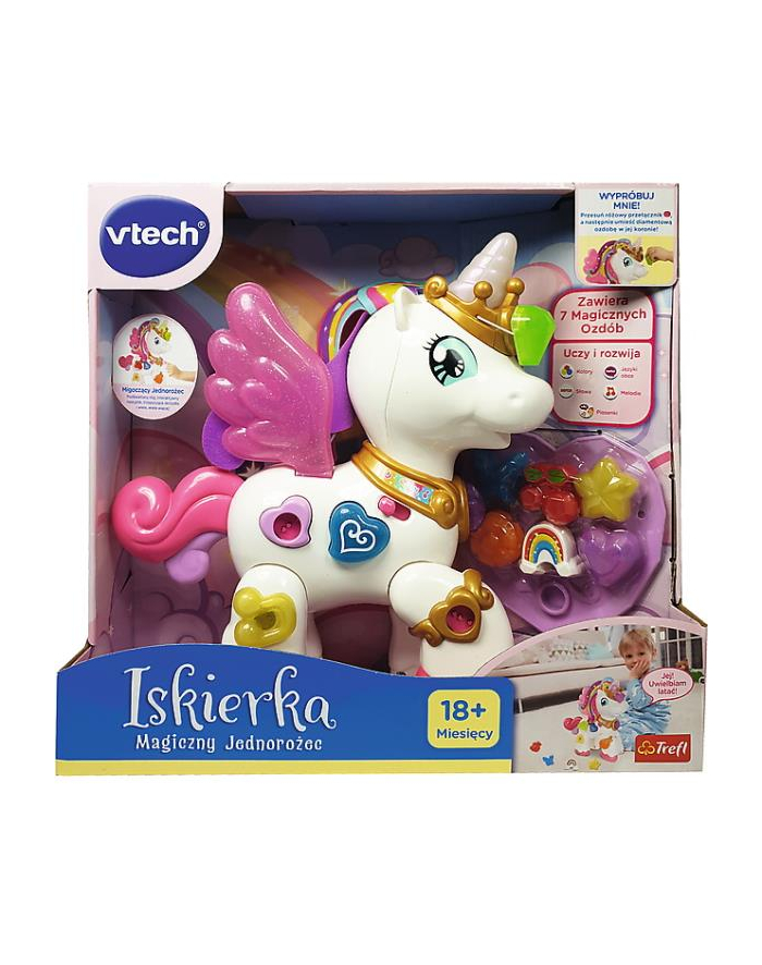 Iskierka Magiczny Jednorożec 61239 VTECH KIDI główny