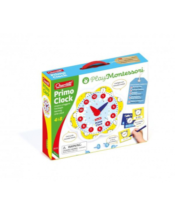 quercetti Montessori Play Pierwszy zegar 0624