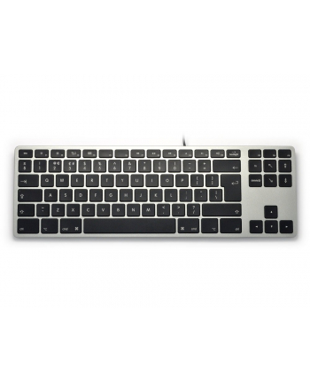 matias Klawiatura aluminiowa Mac Tenkeyless RGB Space Szara