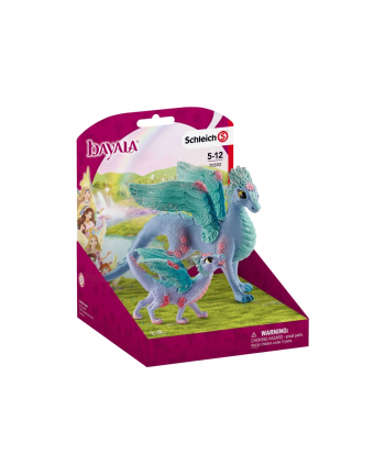 Schleich 70592 Kwiecisty smok i dziecko Bayala