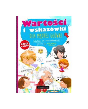 booksandfun Książka Wartości i wskazówki dla mądrej główki