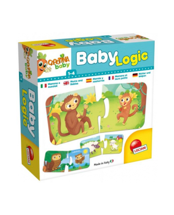 lisciani giochi Carotina Baby Logic Mama i dziecko 80038 LISCIANI