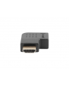 lanberg Adapter HDMI(M) - HDMI(F) Kątowy 90 stopni lewy Czarny - nr 5