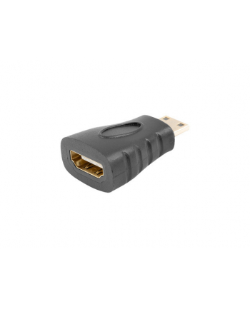 lanberg Adapter HDMI(M) - HDMI(F) mini Czarny