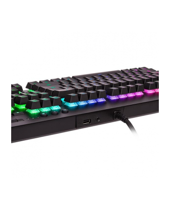 thermaltake Klawiatura gamingowa - Tt eSports Level 20 GT RGB Black Cherry MX Blue