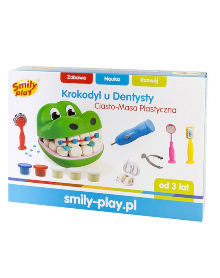 smily Ciasto-Masa Plastyczna Krokodyl u dentysty główny