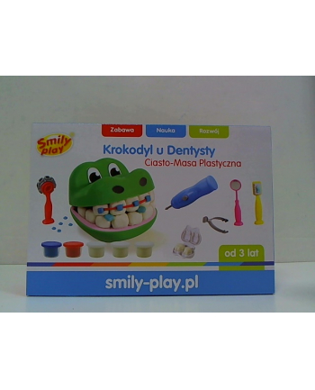 smily Ciasto-Masa Plastyczna Krokodyl u dentysty