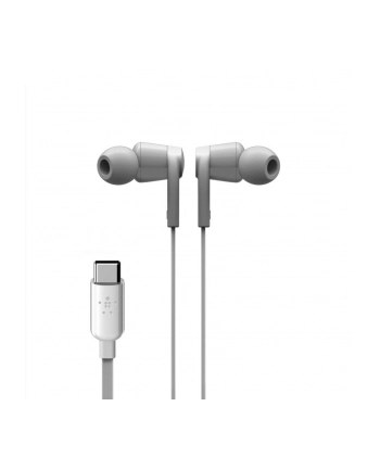 belkin Słuchawki Rockstar USB-C białe