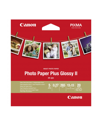 CANON PP- 201 Photo Paper Plus 5x5 inch 20 Sheets