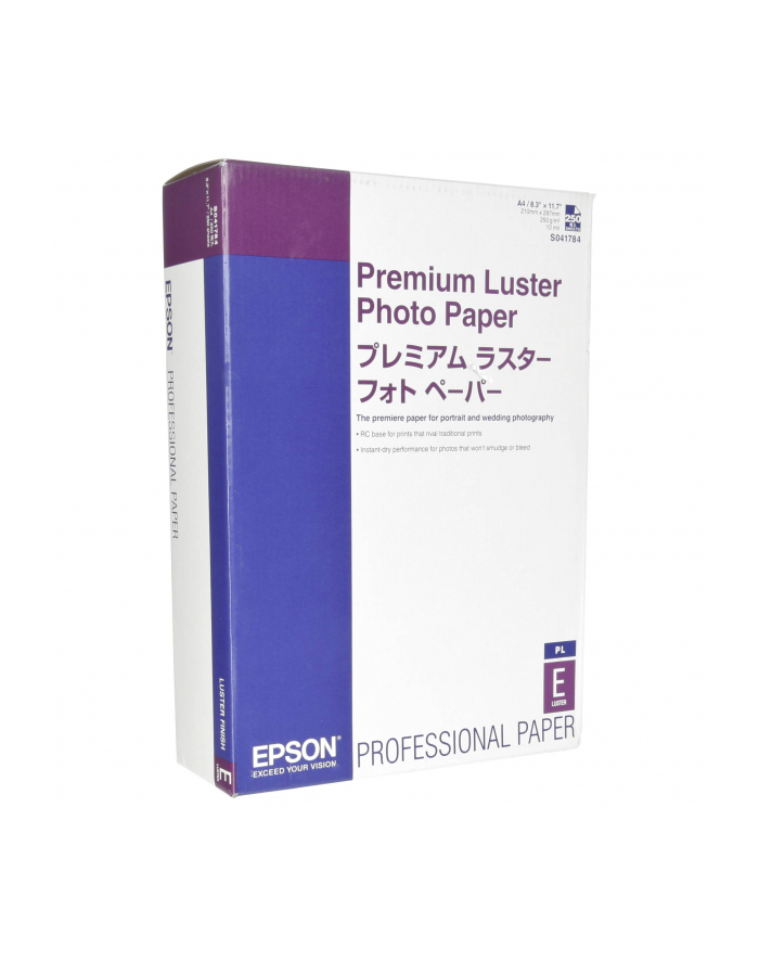 EPSON Photo Paper Premium Luster A4 for StylusPro 7800 9500 9600 10000CF 10600 główny