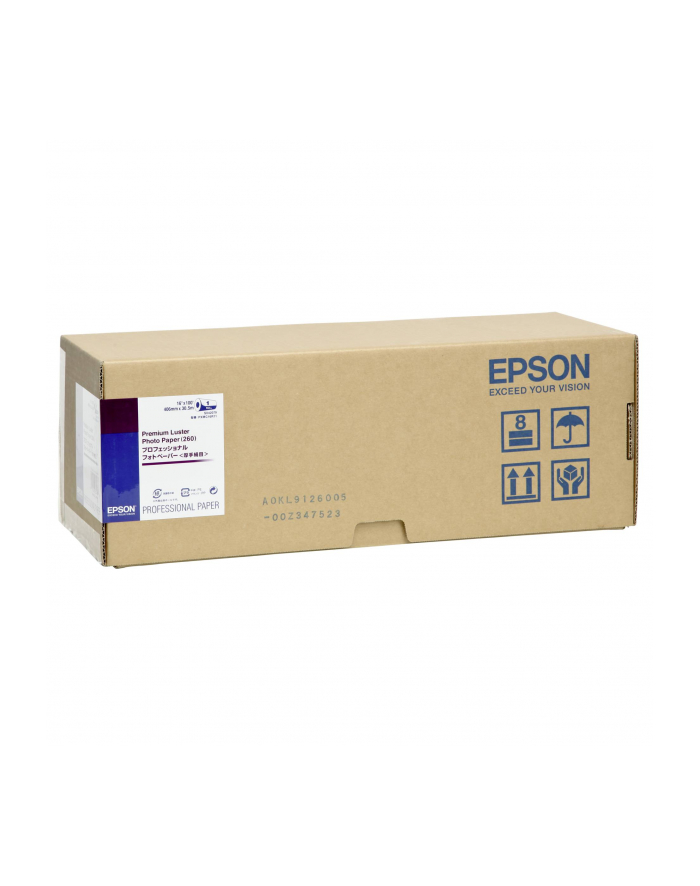 EPSON PhotoPaper premium Luster 16inch x 30.5m 260 for StylusPro4000-C4 4000-C8 4000-C8 PS 4800 4800 DL Bundling 7600 7800 9600 główny