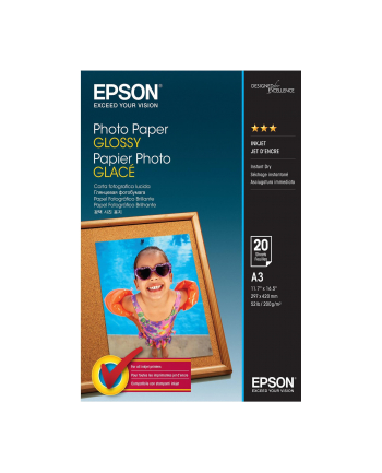 EPSON Photo Paper Glossy A3 20 sheets
