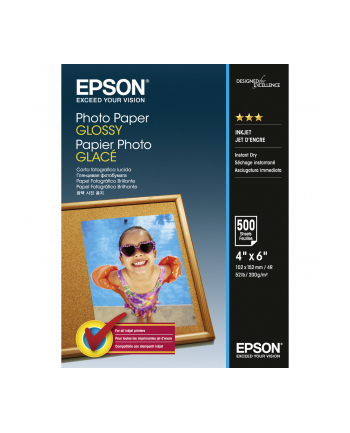 EPSON Photo Paper Glossy 10x15cm 500 sh