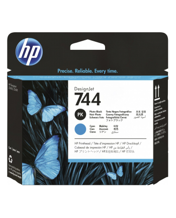 hp inc. HP 744 Photo Black & Cyan Printhead
