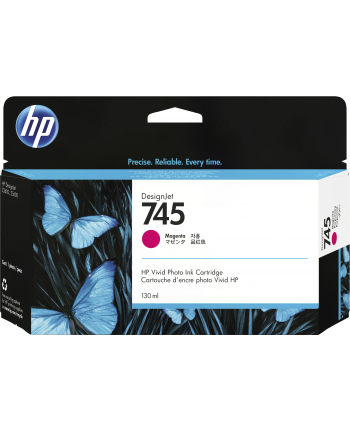 hp inc. HP 745 130-ml Magenta Ink Cartridge