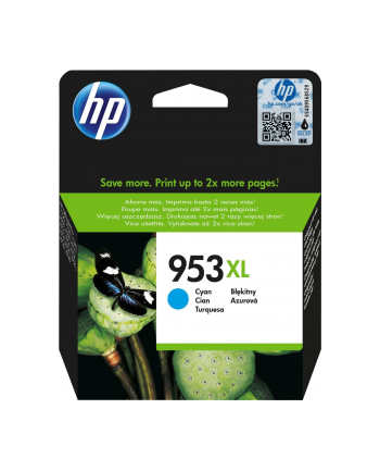 hp inc. HP 953 XL Ink Cartridge Cyan 1.600 Pages