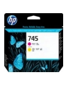 hp inc. HP 744 Magenta & Yellow Printhead - nr 2