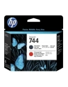 hp inc. HP 744 Matte Black & Red Printhead - nr 13