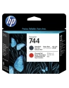 hp inc. HP 744 Matte Black & Red Printhead - nr 14