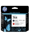 hp inc. HP 744 Matte Black & Red Printhead - nr 15