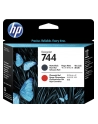 hp inc. HP 744 Matte Black & Red Printhead - nr 2