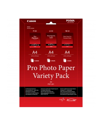 CANON Pro Photo Paper Variety Pack A4 PVP-201 nr 2