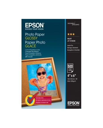 EPSON Photo Paper Glossy 10x15cm 500 sh nr 1