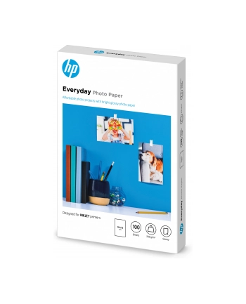 hp inc. HP Everyday Glossy photo paper white 200g/m2 100x150mm 100 sheets 1-pack nr 2