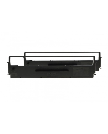 epson Black Ribbon Cartridge for LX-350/300+/300+II, Dualpack nr 2